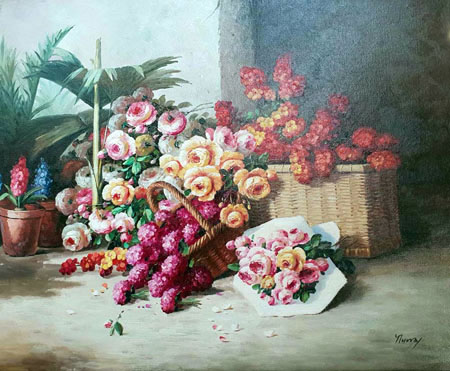 1152-T2 | 50cm x 61cm | fleurs 